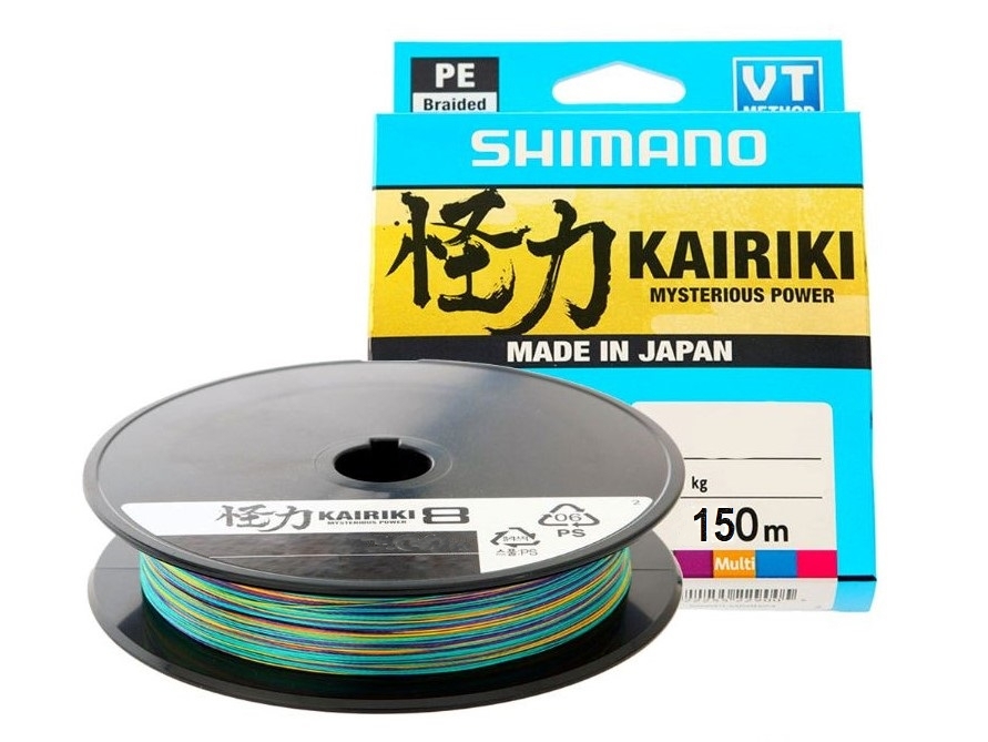 Treccia Shimano Kairiki 8 150 m Multi Colour