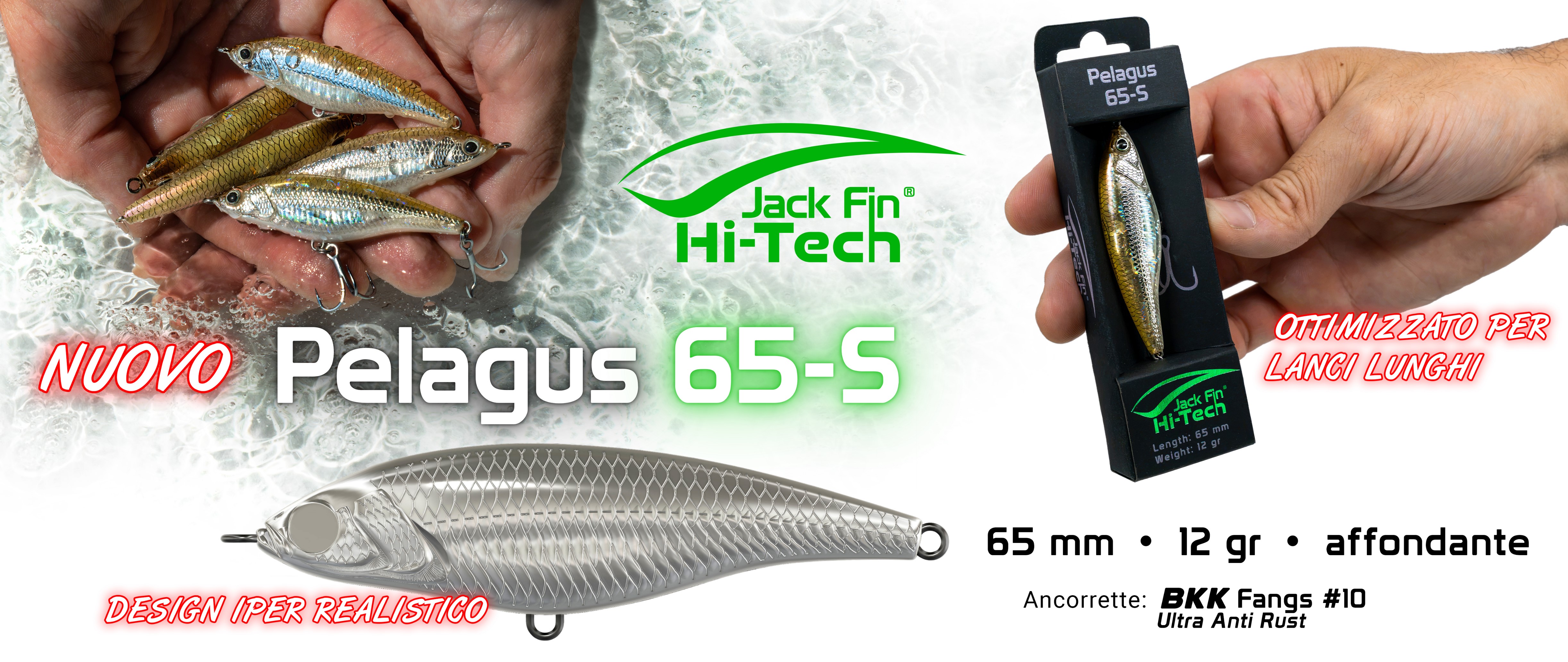 Stickbait Jack Fin Pelagus 65 S