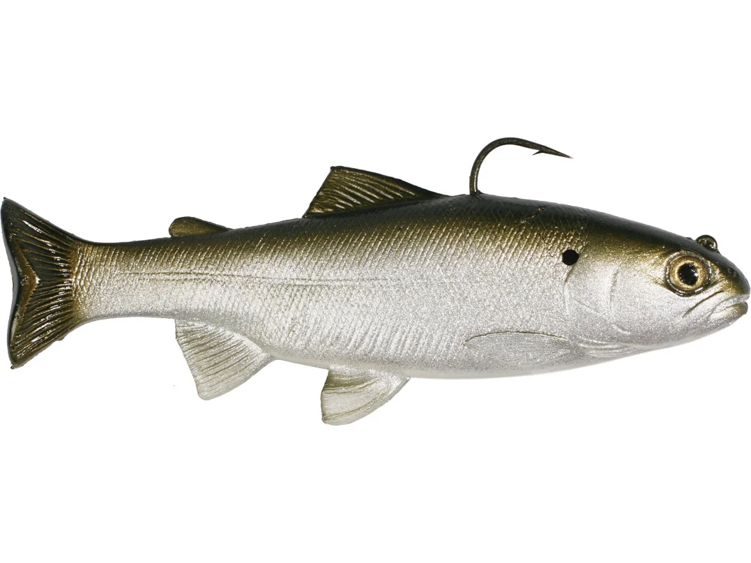 Soft Swimbait Armata Huddleston Deluxe 6” ROF 5 col. Silver Green