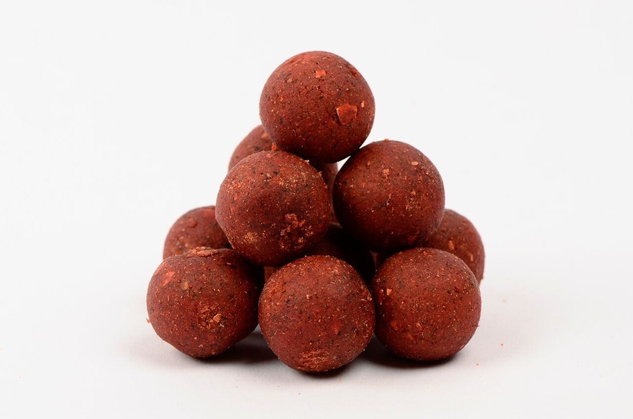 Boilies Big Fish Red Fish original Indian Spice & Garlic 16 mm 1 k