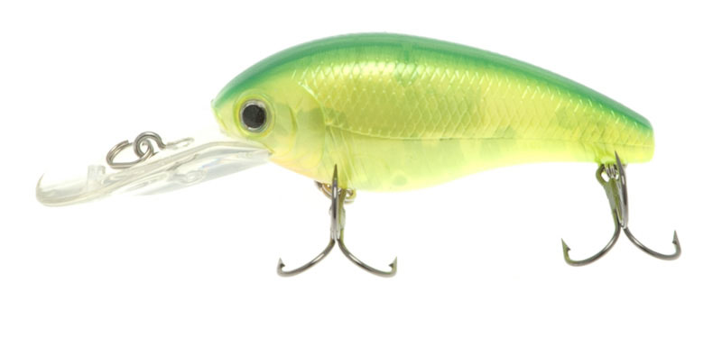 Crankbait Lucky Craft CB 200 col. Ghost lime chart Crankbait Lucky Craft CB 200 col. Ghost lime chart