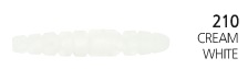 Shad Damiki Hameru Worm A Type 2” Col.D210 Cream White Shad Damiki Hameru Worm A Type 2” Col.D210 Cream White