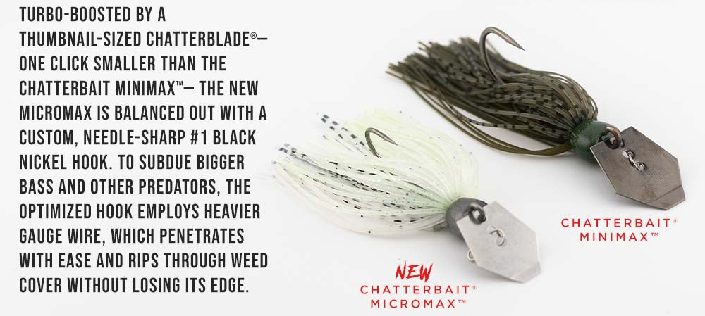 Chatterbait Z-Man Chatterbait Micro Max 3/16 oz