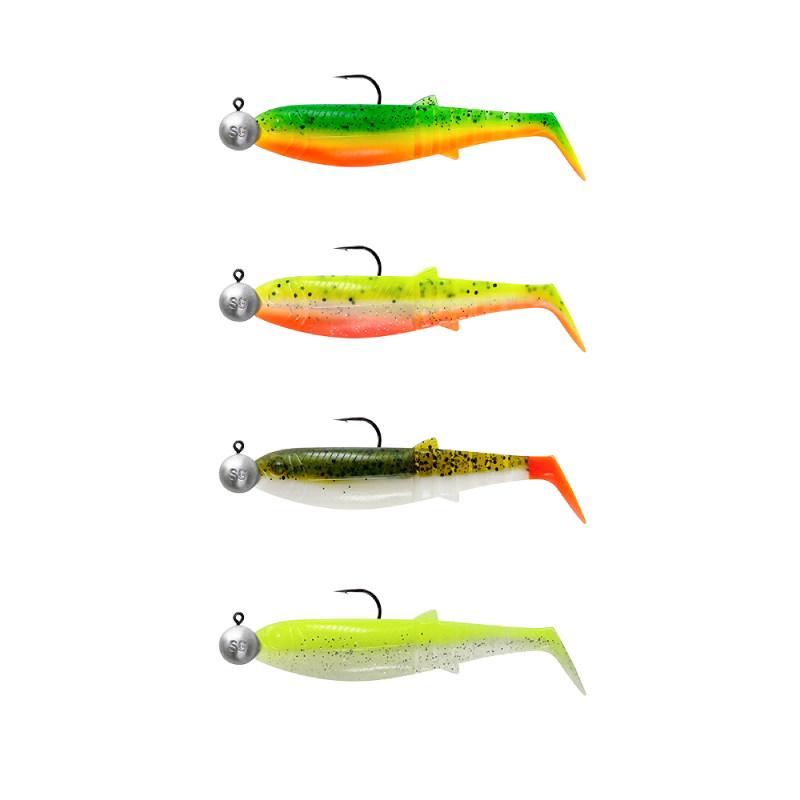 Soft Shad Savage Gear Cannibal Shad Mixed Colors