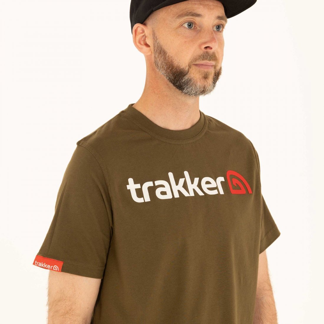 T-Shirt Trakker CR Logo col. Olive Green