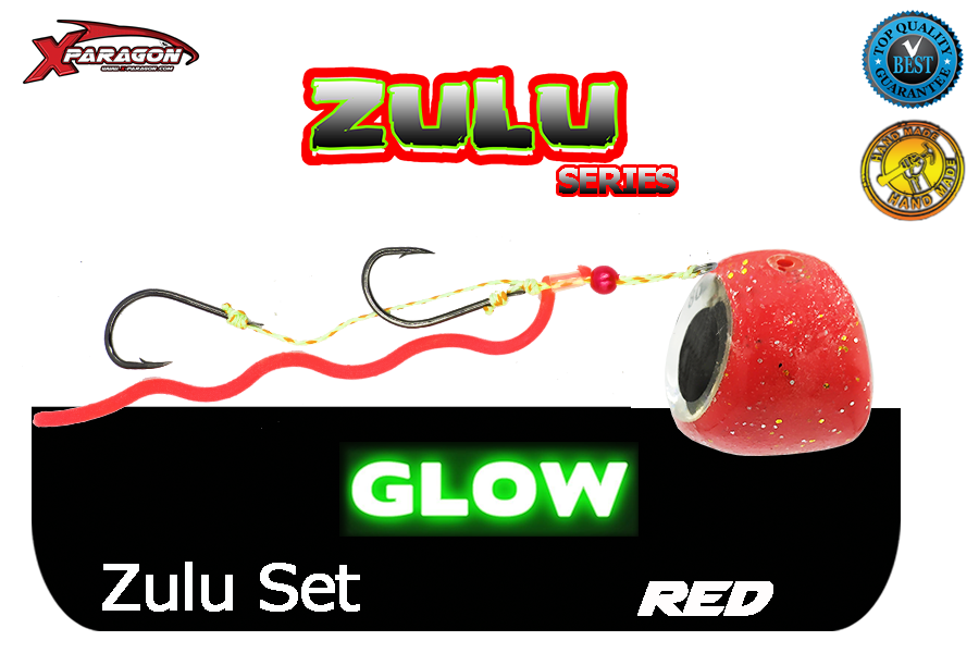 Tenya X-Paragon Zulu Slider Glow Set 80 g col. Red