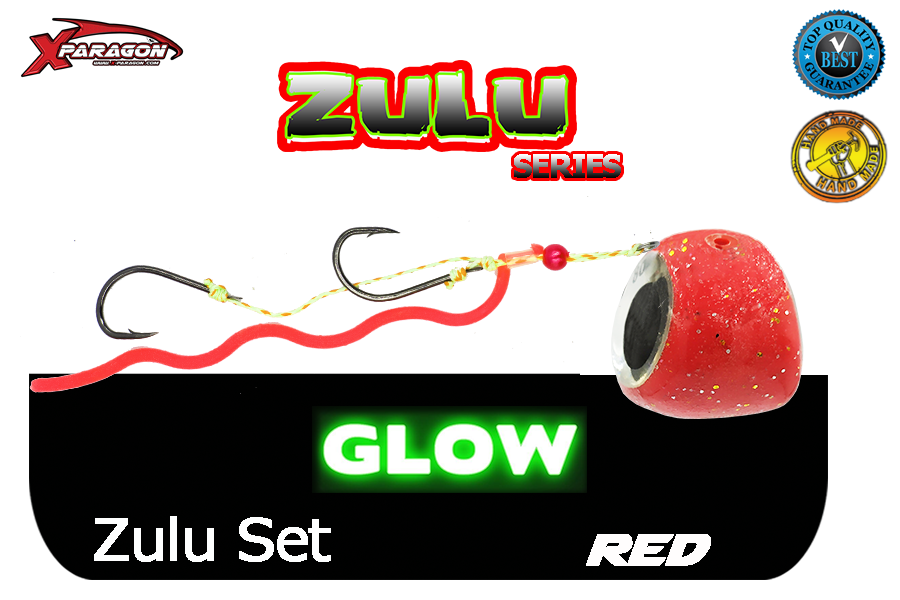Tenya X-Paragon Zulu Slider Glow Set 80 g col. Red Tenya X-Paragon Zulu Slider Glow Set 80 g col. Red