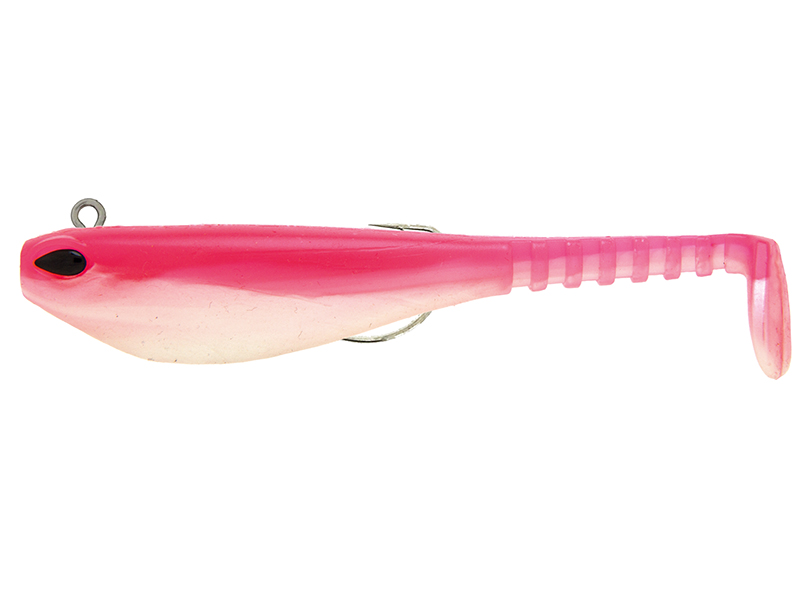 SS Shad 5” 1/2 oz 14 g col. 159 Pearl White/Pink (3 bodies+ 1w