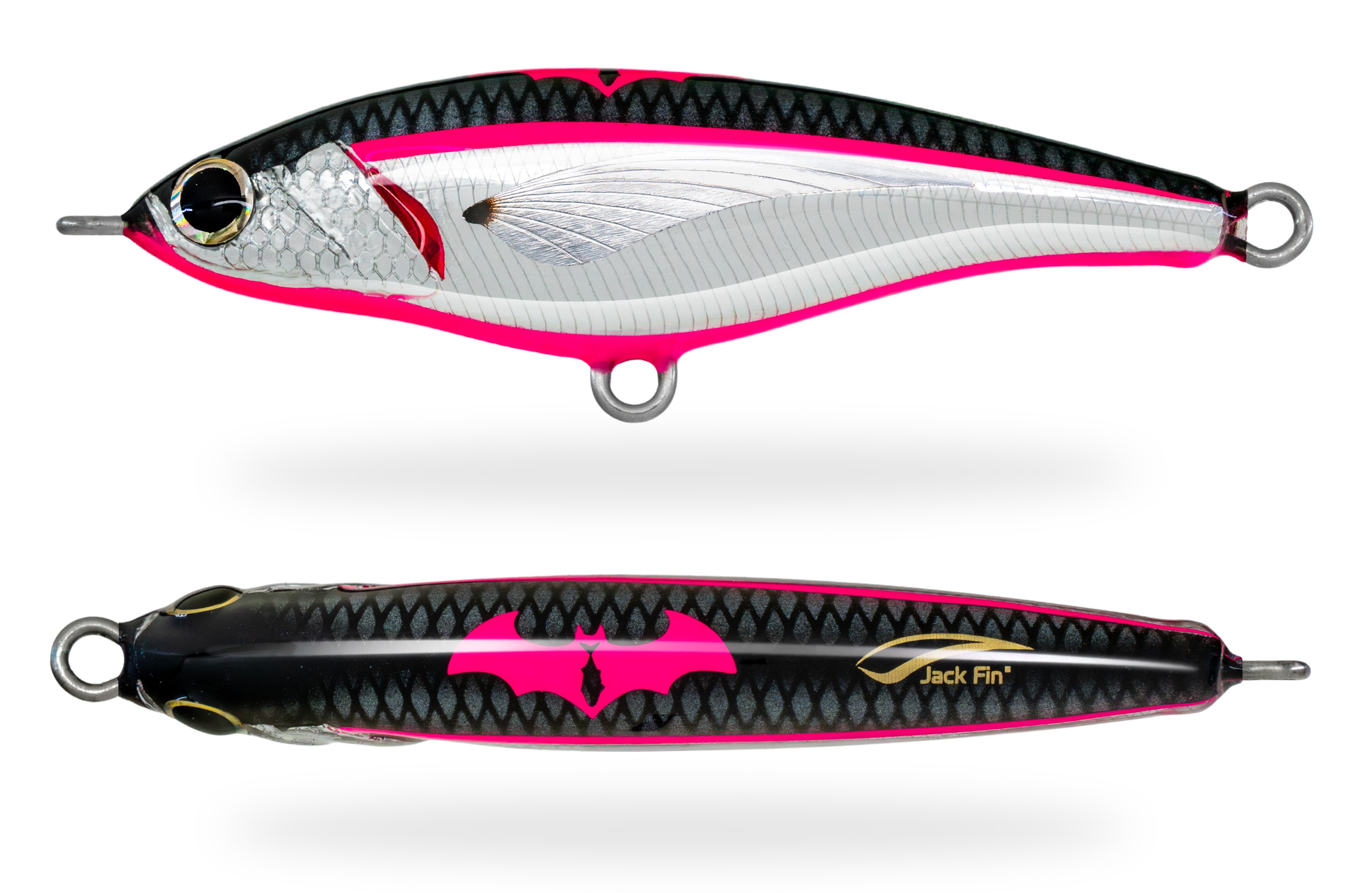 Stickbait Jack Fin Pelagus 90-S (Sinking) col. Black Anchovy BATMAMI