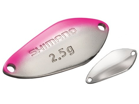 Spoon Shimano Cardiff Search Swimmer 1.8gr Col. 63T Pink Silver Spoon Shimano Cardiff Search Swimmer 1.8gr Col. 63T Pink Silver