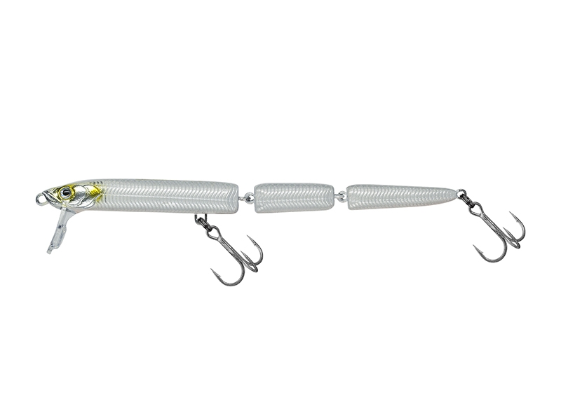Artificiale Molix Jointed Sandeel 95 Sinking Col. 466 Natural White