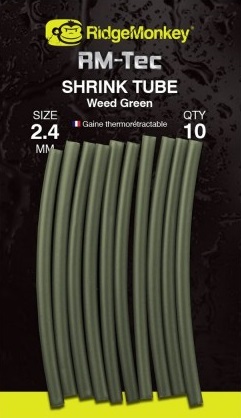 Ridgemonkey RM-Tec Shrink Tube Weed Green 2.4mm