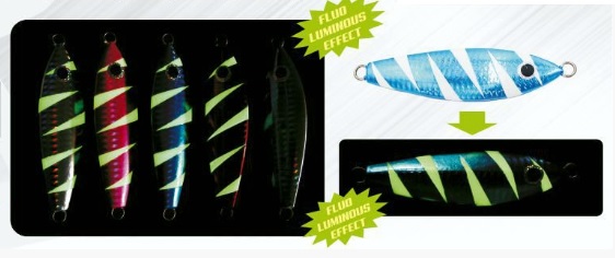 Metal Jig AQS Aqua Sport Eta Jig Slow Pitch 80 UV