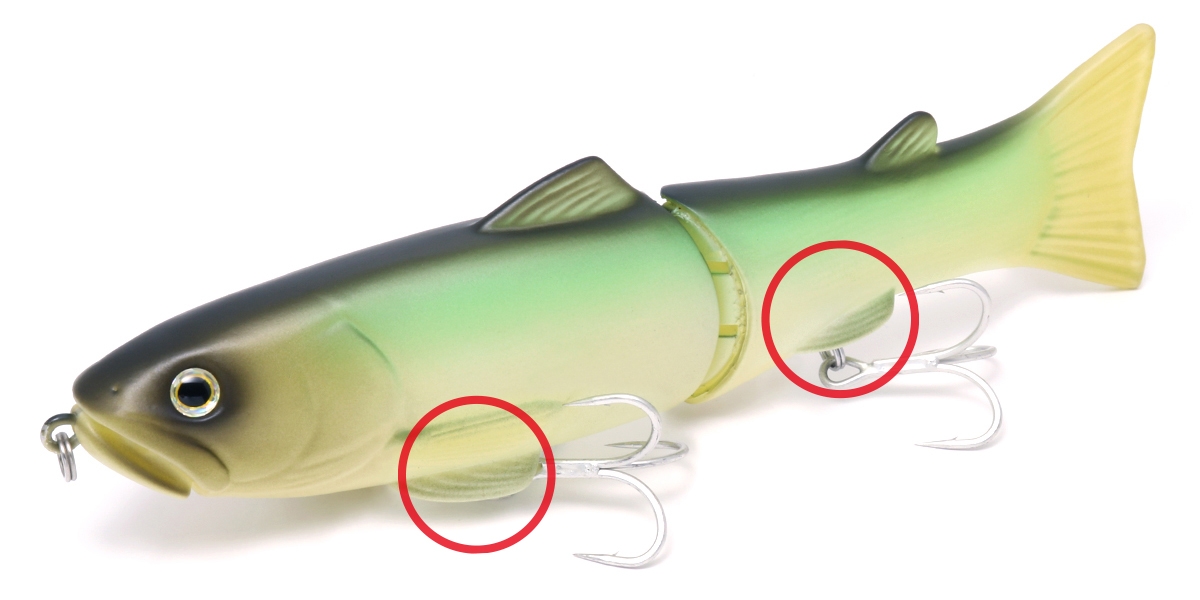 Swimbait Deps New Slide Swimmer 175 Slow Sinking