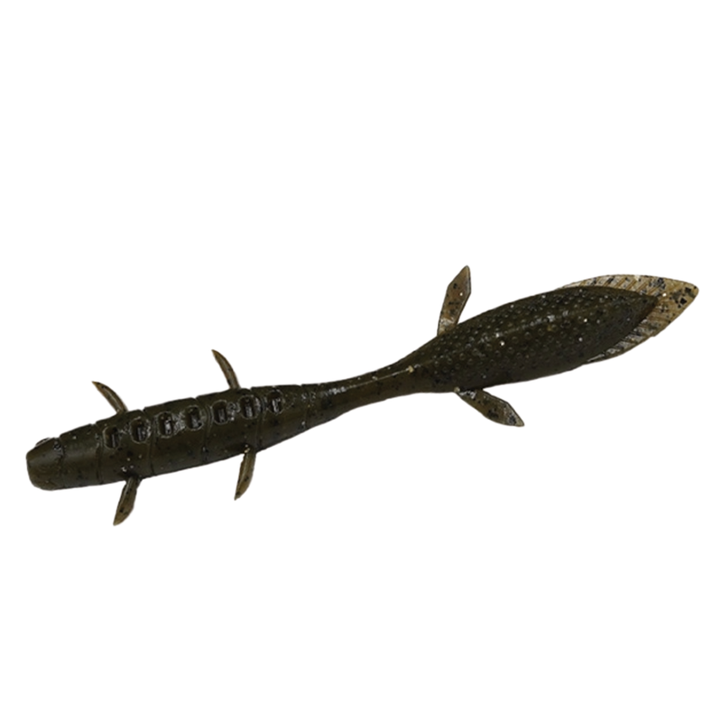 Creatura Galapagos Kubire Unagi 4" col. 01 Green Pumpkin