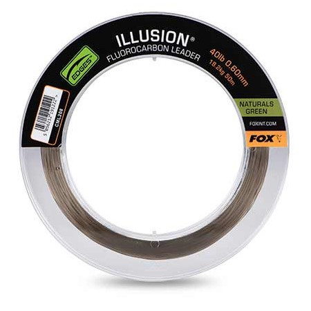 Fluorocarbon Fox Illusion Fluorocarbon Leader 50 m 0.60 mm 40 lb NG