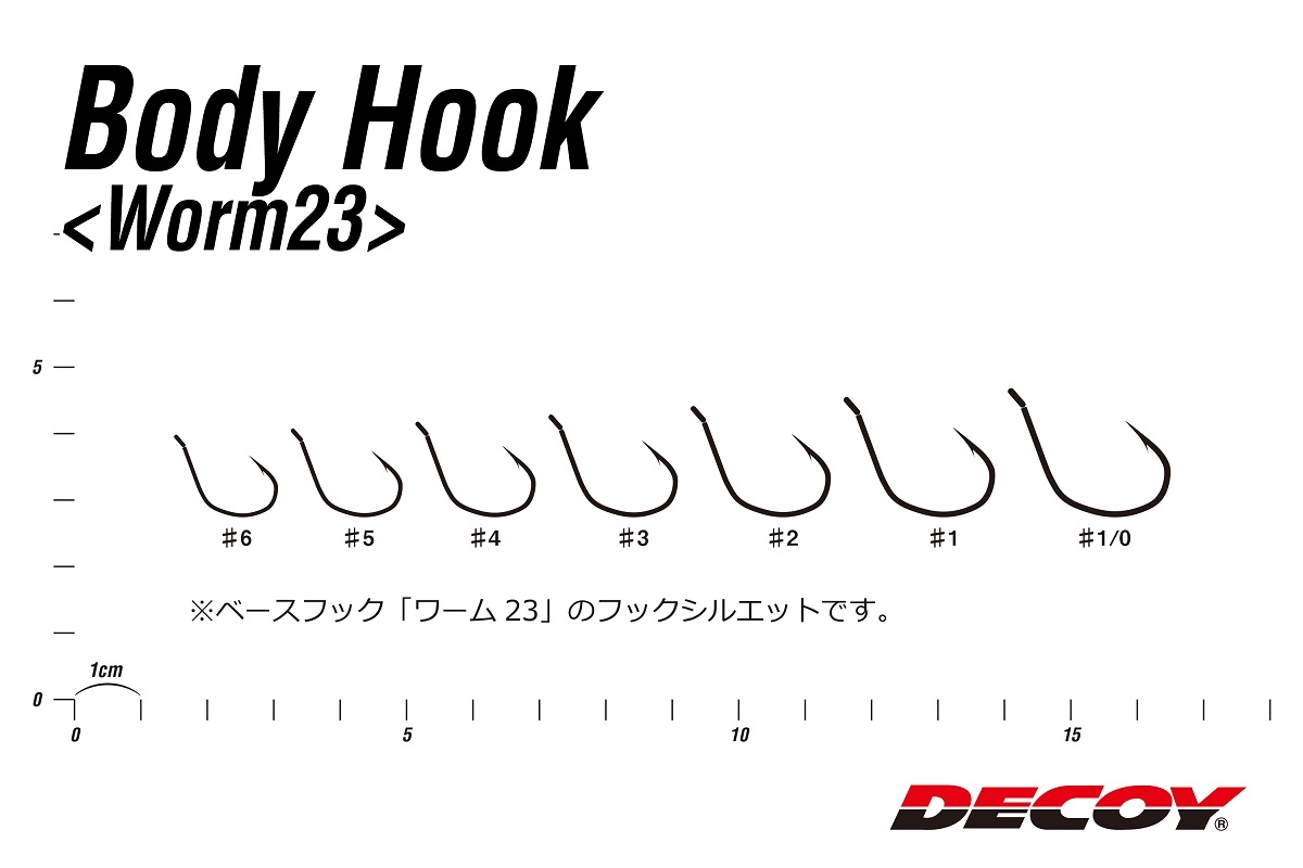 Amo Antialga Decoy Worm 107 Body Hook Guard