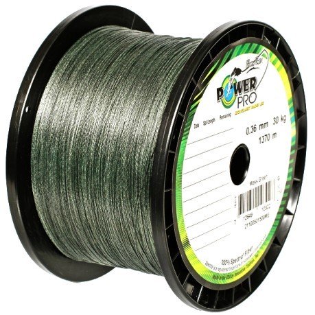 Treccia Power Pro 1370mt Col. Moss Green