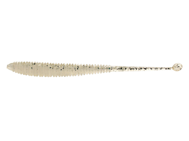 Sator worm 4" ( 10 pcs.) Col. White shad