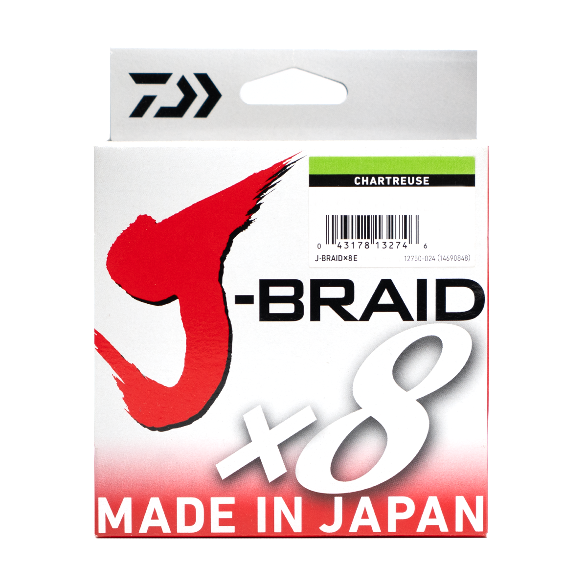 Treccia J-Braid x8 150 m Chartreuse