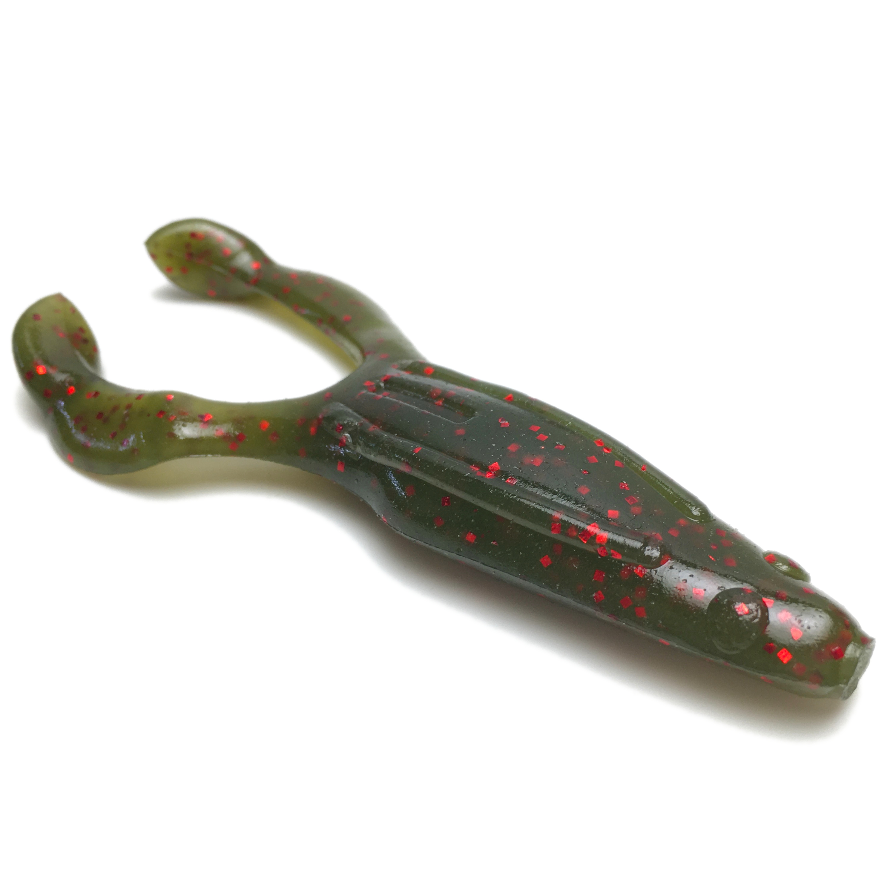 Rana Black Flagg BANTAM FROGG Col. #002 Watermelon Red Flakes