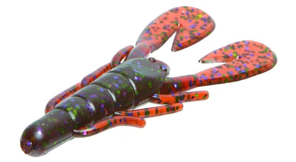 Gambero Zoom Ultra Vibe Speed Craw 3.5” col. 326 Scuppernong Candy