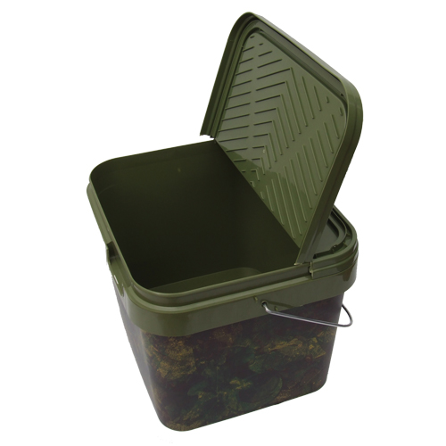 Secchio Square camo bucket 