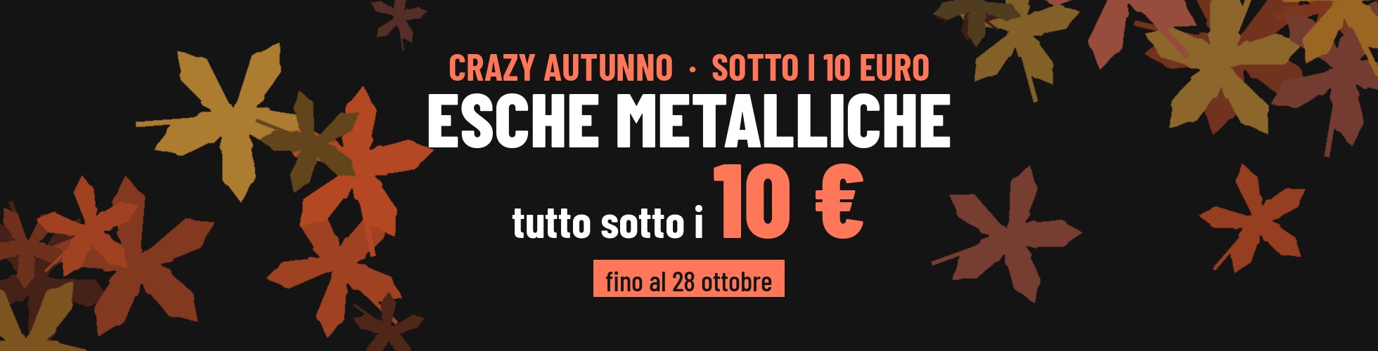 Crazy Autunno Sotto i 10 euro > Esche metalliche
