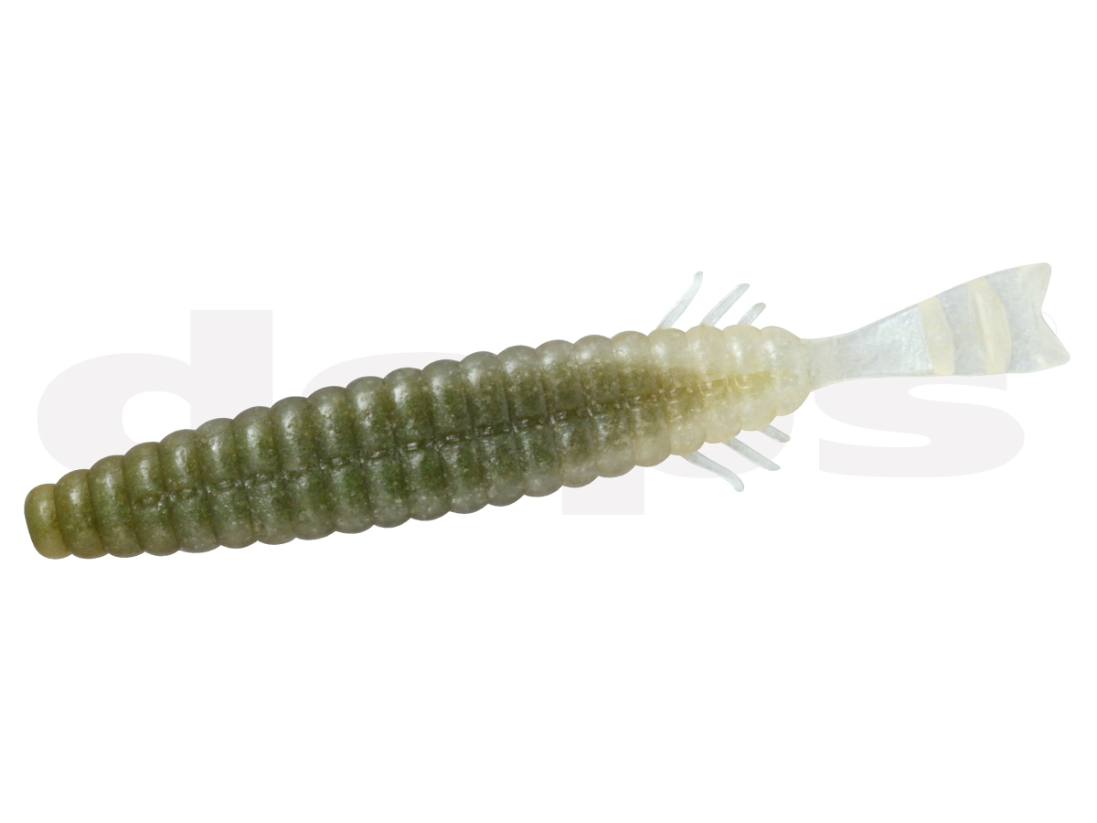 Soft Spiral Baits Deps Bullslender 4.7" col. #96 Wakasagi