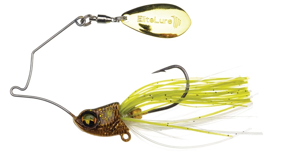 Spinnerbait Elite Lure Wildkkat 3/16 oz (5g) col. 03 Ghost Ayu