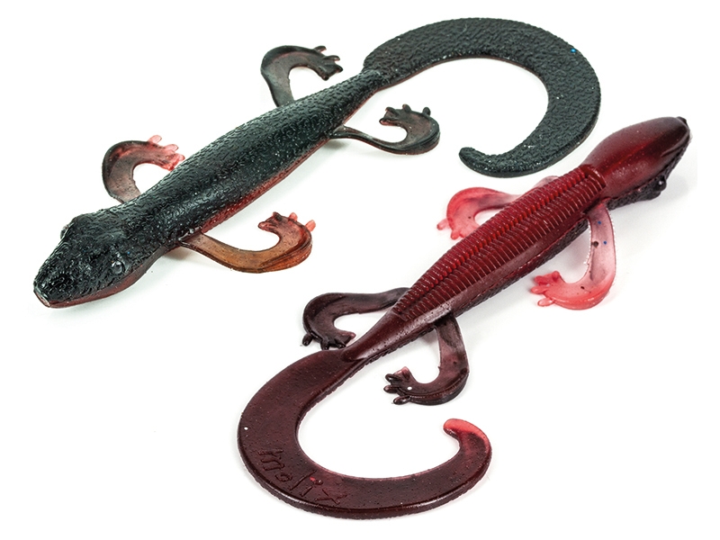 Lizard 6" col. 18 Bloody Pumpkin (6pz)