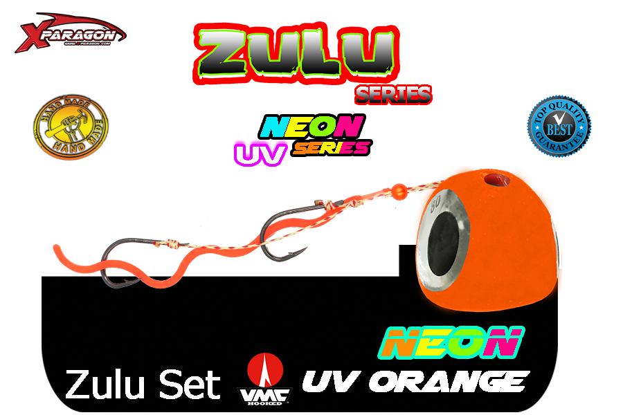 Tenya X-Paragon Zulu Slider UV Neon Set 60 g col. Orange