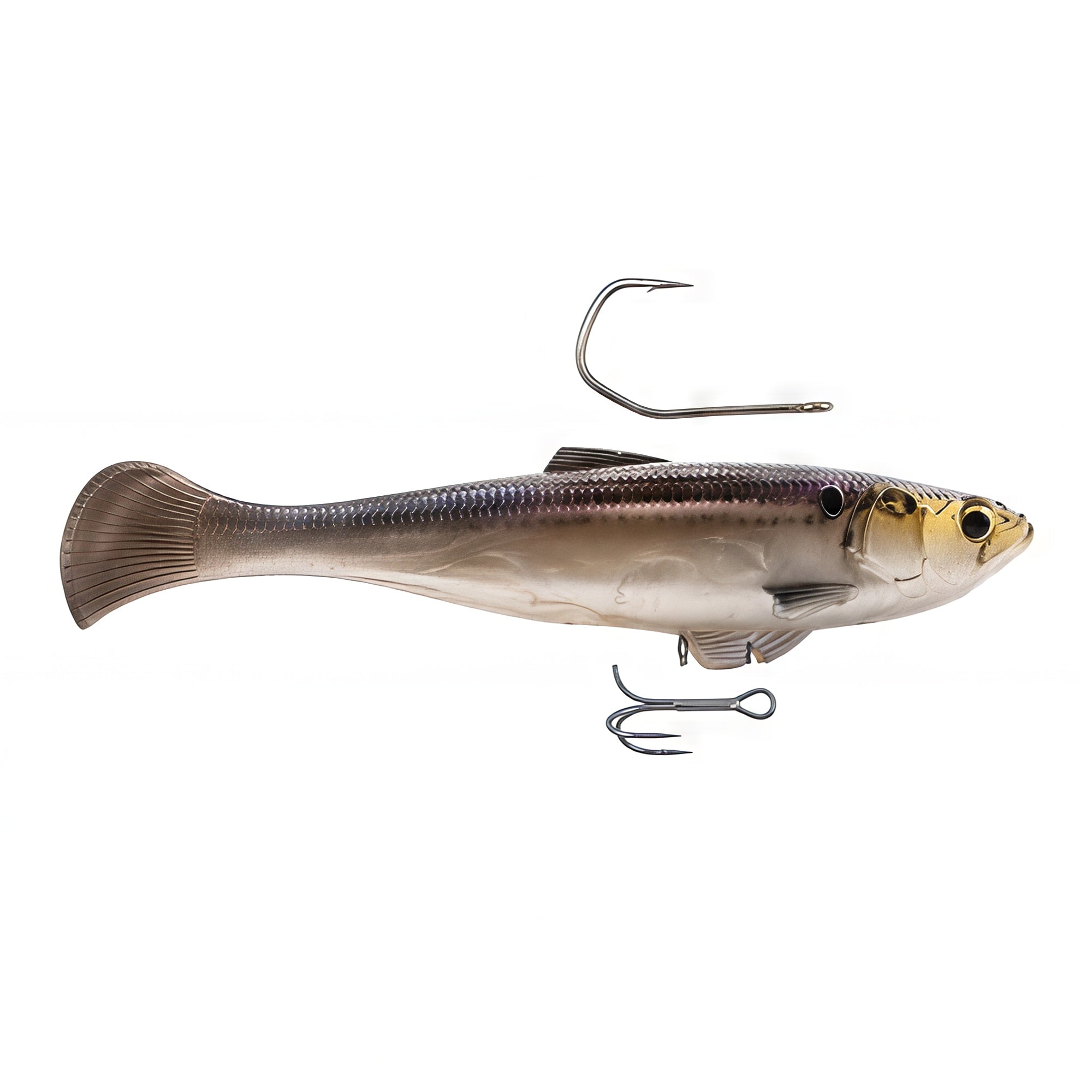 Soft Swimbait Armata Z-Man Swag LT 6" col. 01 Gizzard Shad