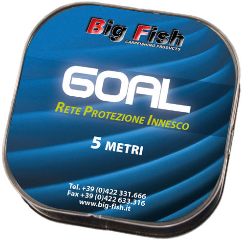 Rete in nylon Goal protezione innesco trasparente 5 m