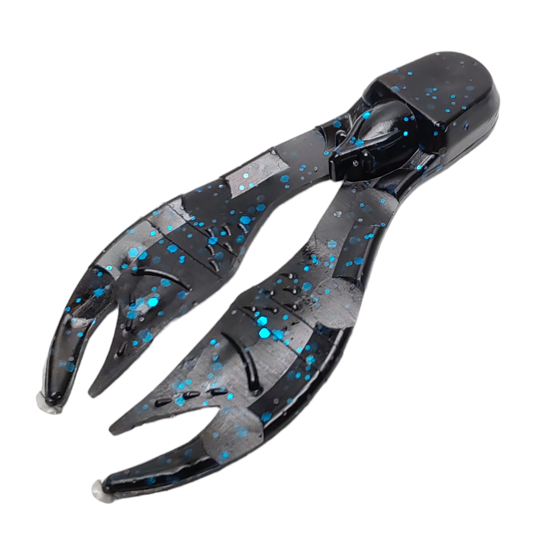 Trailer X-Bait Chunk 2.75" col. Black Blue MF