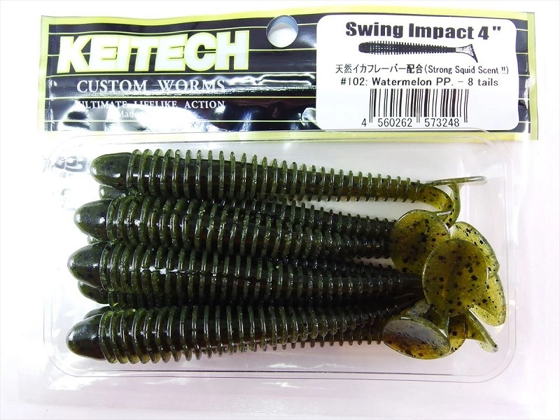Soft Shad Keitech Swing Impact 4”