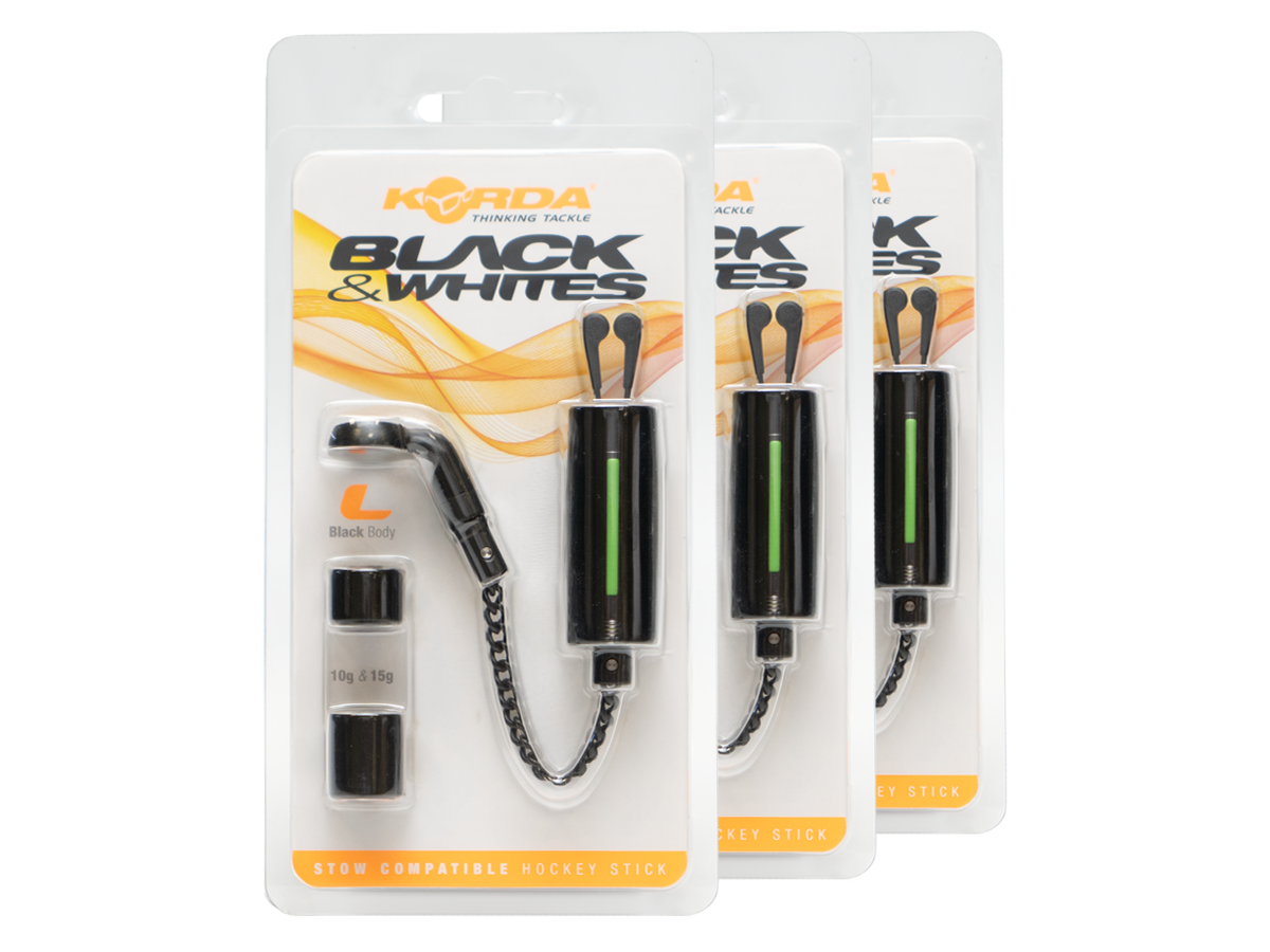 Kit Avvisatore Korda Black Bobbin LARGE 3x Pack