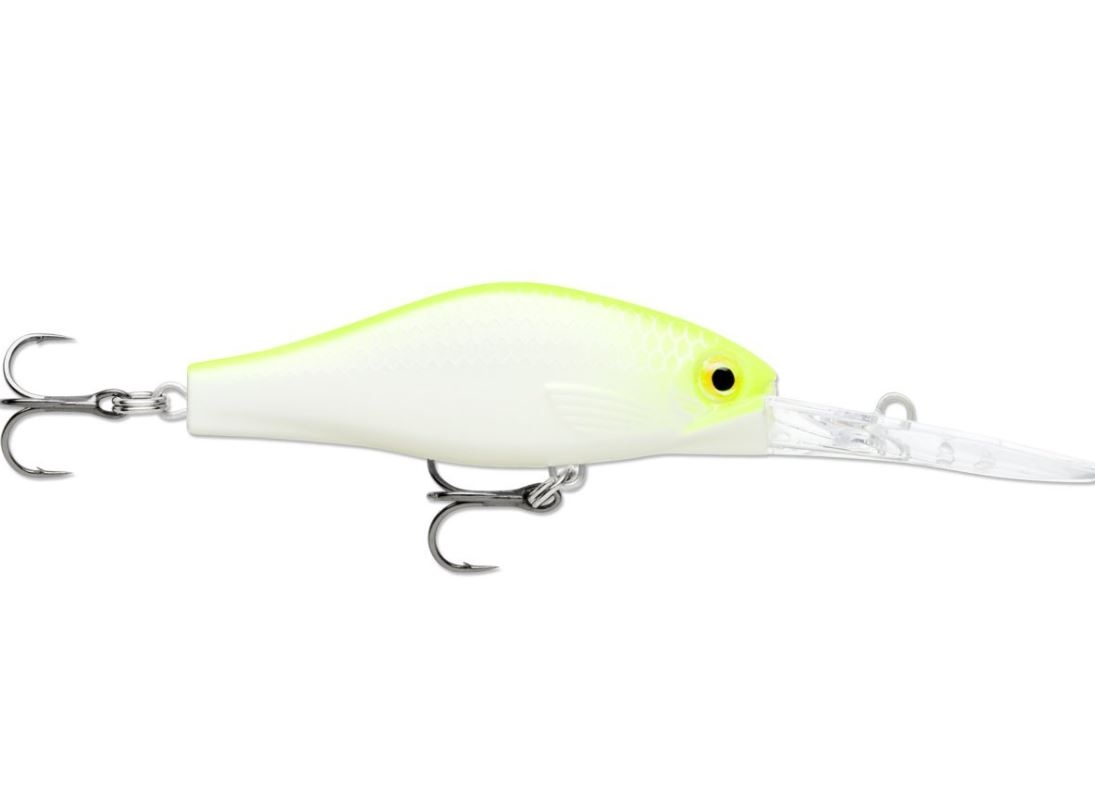 Crankbait Rapala Shadow Rap Jack Deep 07 col. SFCU Slvr Fluo CH UV Crankbait Rapala Shadow Rap Jack Deep 07 col. SFCU Slvr Fluo CH UV