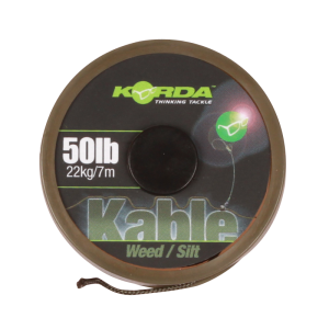 Korda Kable Leadcore Weed / Silt 7m
