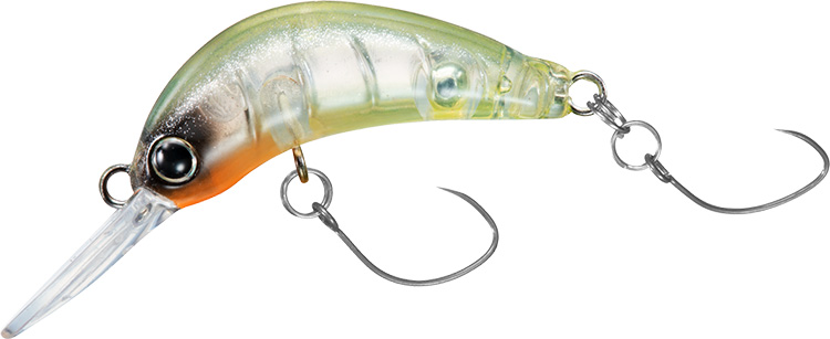 Crankbait Trout Area Daiwa Masuno Imomushi col. Clear Chart Crankbait Trout Area Daiwa Masuno Imomushi col. Clear Chart
