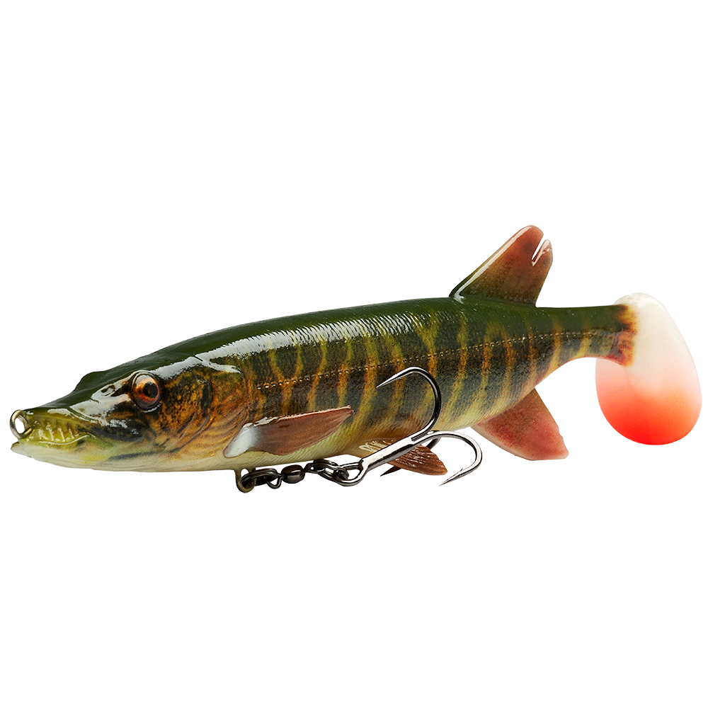 Swimbait Premontata Savage Gear 4D Pike Shad 20 cm 65 g