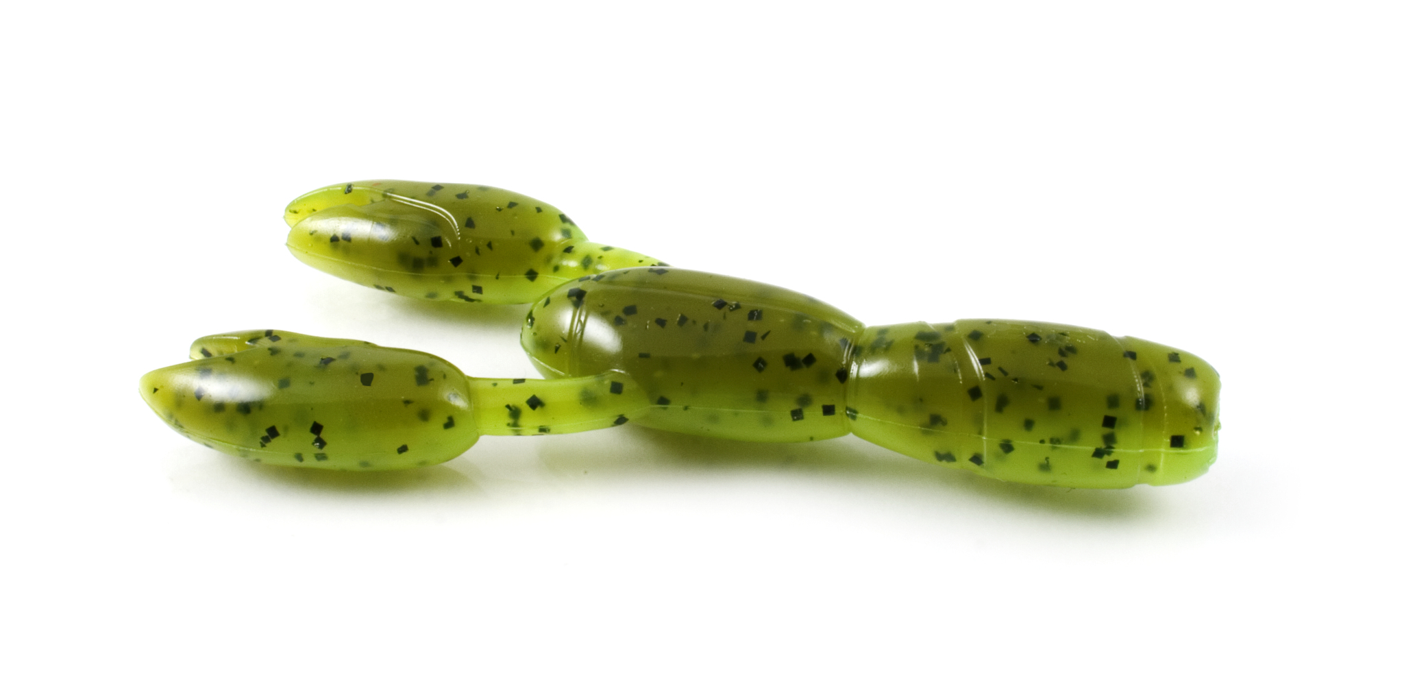 Artificiale Black Flagg Liqvidd W Craw Small 3.10" Col. #112 – Green Artificiale Black Flagg Liqvidd W Craw Small 3.10" Col. #112 – Green