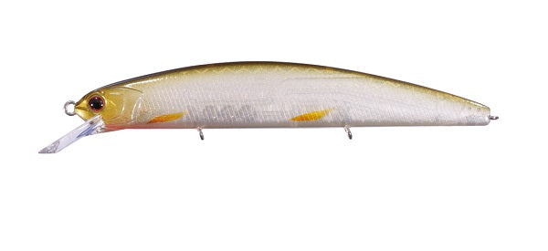 Jerkbait OSP Varuna 110SP col. PGF87 GF Biwakoshad