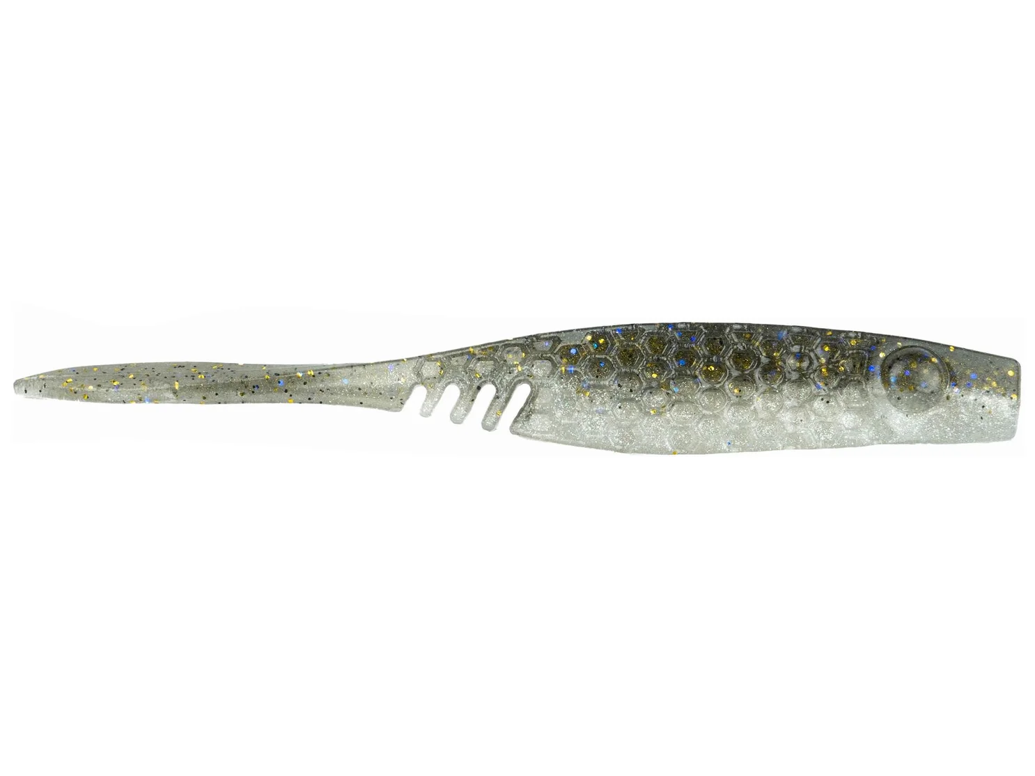 Soft Shad Netbait Hextec Eko Shad 4" col. X25681 Gizzard Shad