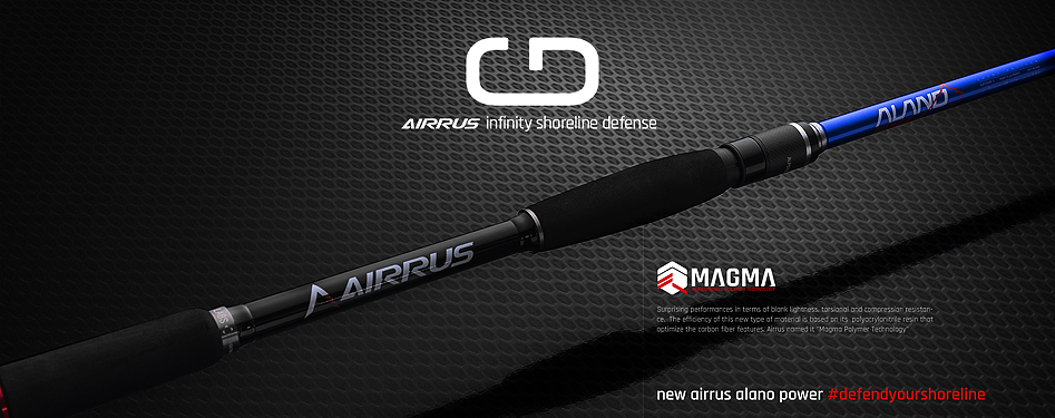 Canna Spinning Airrus Alano Power Magma Slim Sic