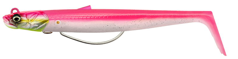 Shad Savage Gear Sandeel V2 WL 13cm 31g Sink col. Pink Pearl Silver Shad Savage Gear Sandeel V2 WL 13cm 31g Sink col. Pink Pearl Silver