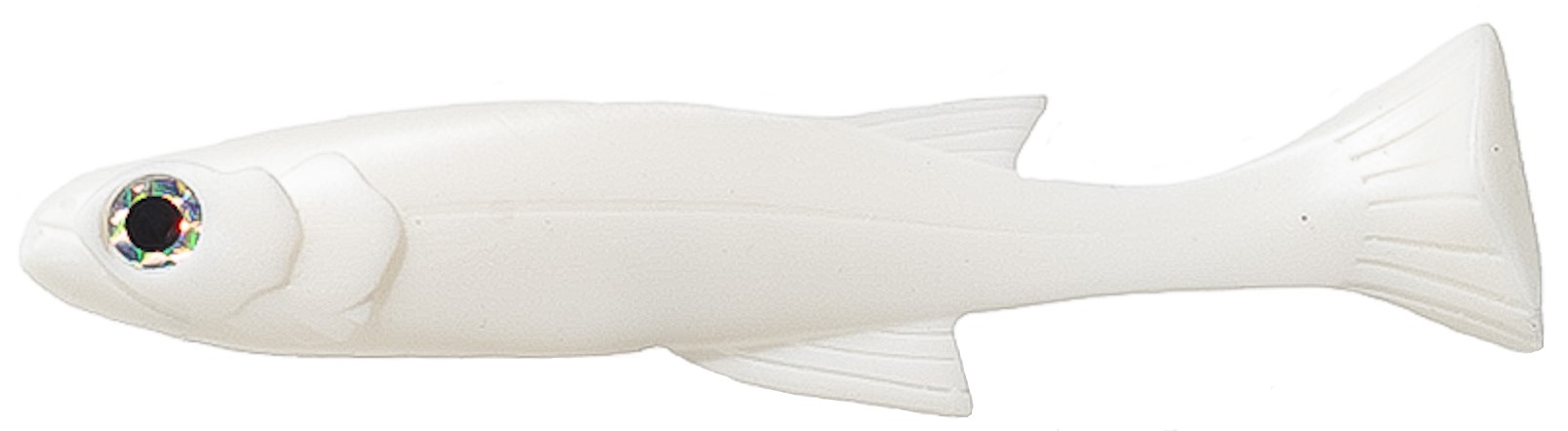 Soft Swimbait Veeu Snack Burno 12.5 cm col. Bianco Pearl