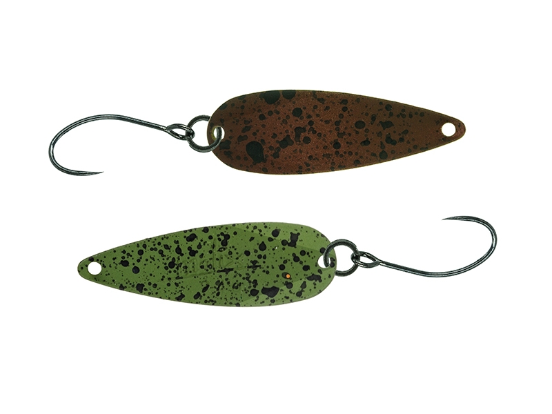 Ondulante Molix Lover Area Spoon 3,2gr Col. Mat Brown / Green Splt Ondulante Molix Lover Area Spoon 3,2gr Col. Mat Brown / Green Splt