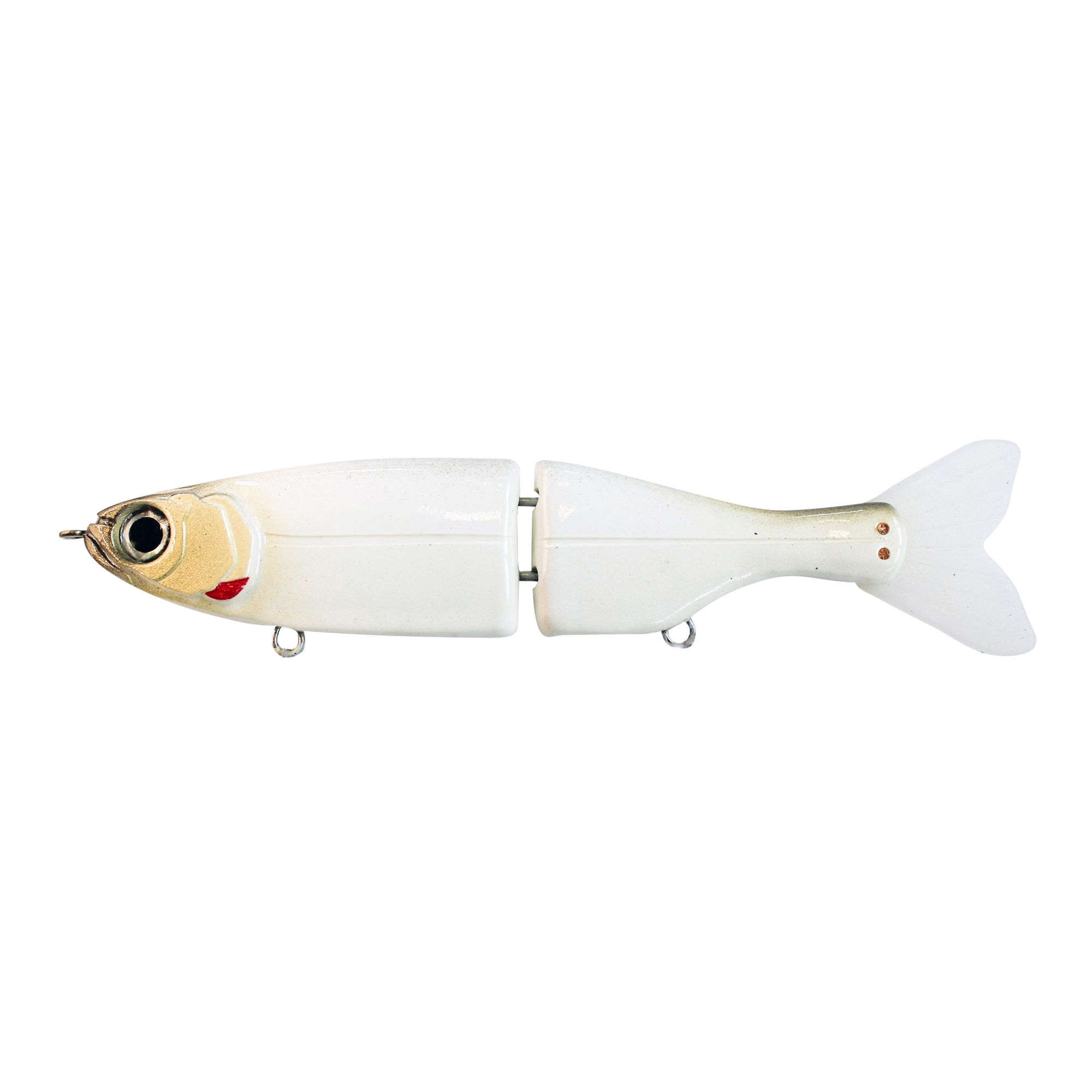 Swimbait Veeu Burno 160 Glide Floating col. Killer White