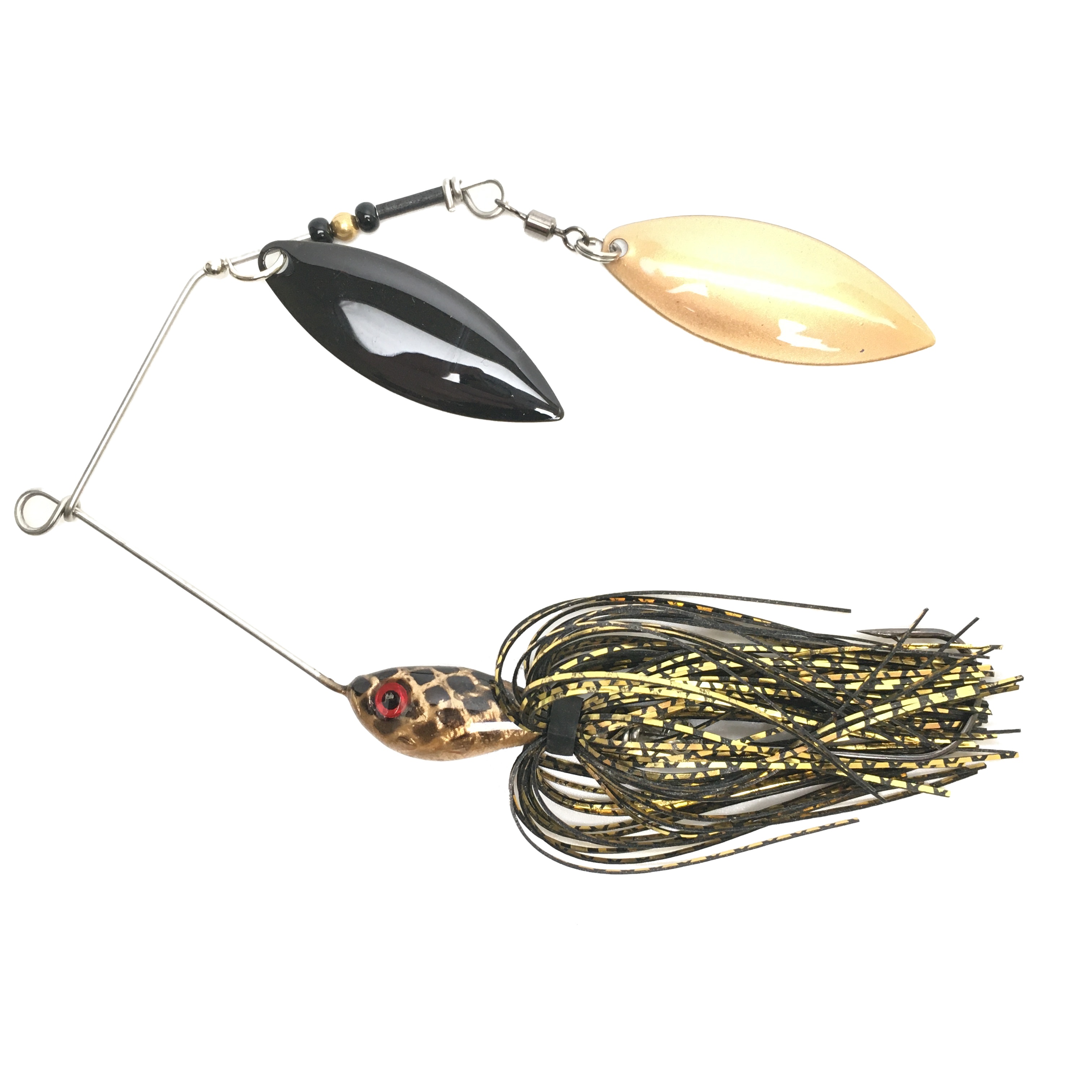 Spinnerbait Fin Custom Jigs Viking Pike 20 g col. Gold